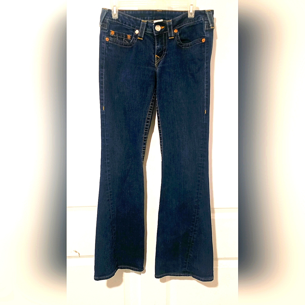 TRUE RELIGION Dani Twisted Boot. Size 30Wx31L.